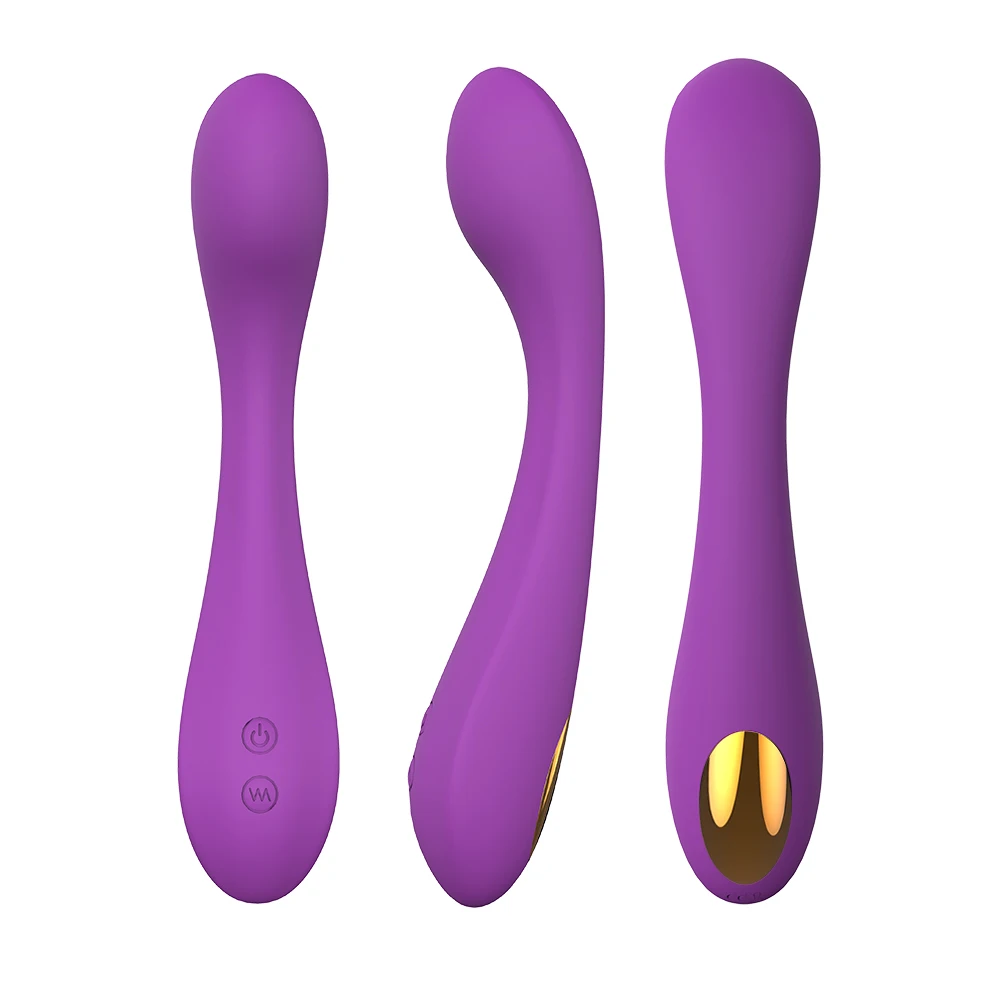 Vibrador vibrador de silicone à prova d'água recarregável USB Redshark 9 modos de estimulações naturais do ponto G para mulheres