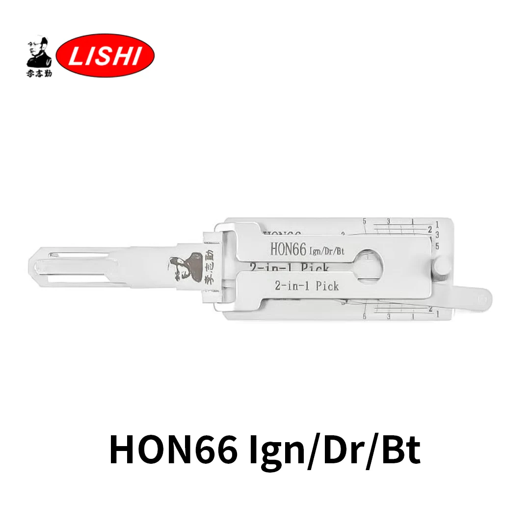 

Инструмент Lishi 2-в-1 HON66 Ign/Dr/Bt