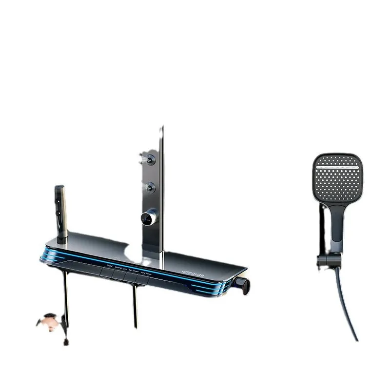 

Smart thermostatic shower shower set, household bathroom, simple digital display