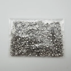 500Pcs Spikes Rivets Four Claw Nails DIY Metal DIY For Clothing Garment Nailed Beads Machine Accessories 3*2.3mm