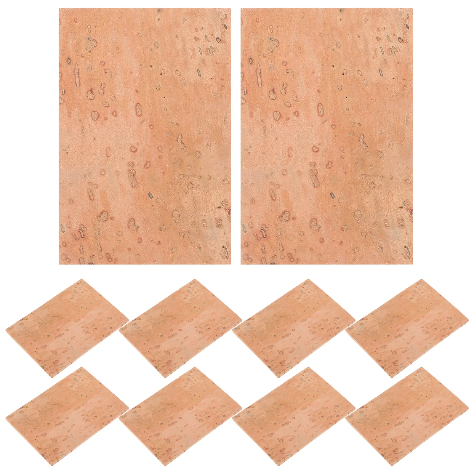 

10 pcs Saxophone Cork Replacement Cork Sheet Replacement Joint Corks for Alto Clarinet Repair Musical Instruments Accessories