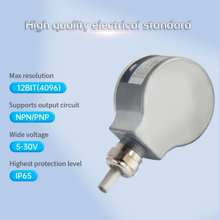 HENGXIANG SJ50 High Accuracy 17bit to 32 bits Single-turn&Multi turn Optical Absolute Encoder Feeback True Angular Position