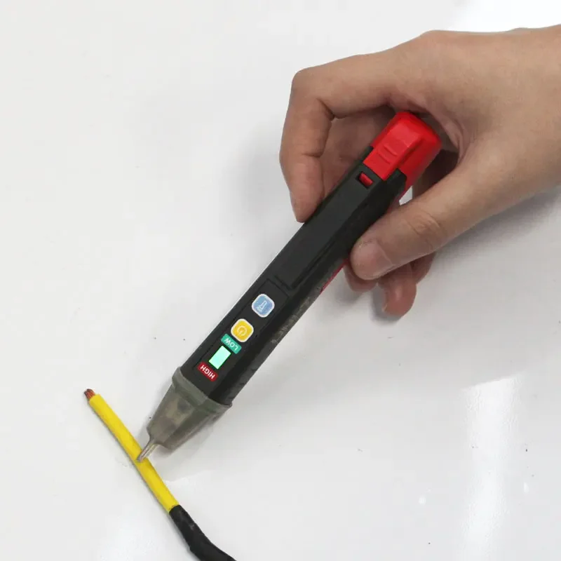 12PRO AC Voltage Tester Detector Non-contact Indicator Pencil Stick 12V-1000V Electric Power LED Light Sensor Meter