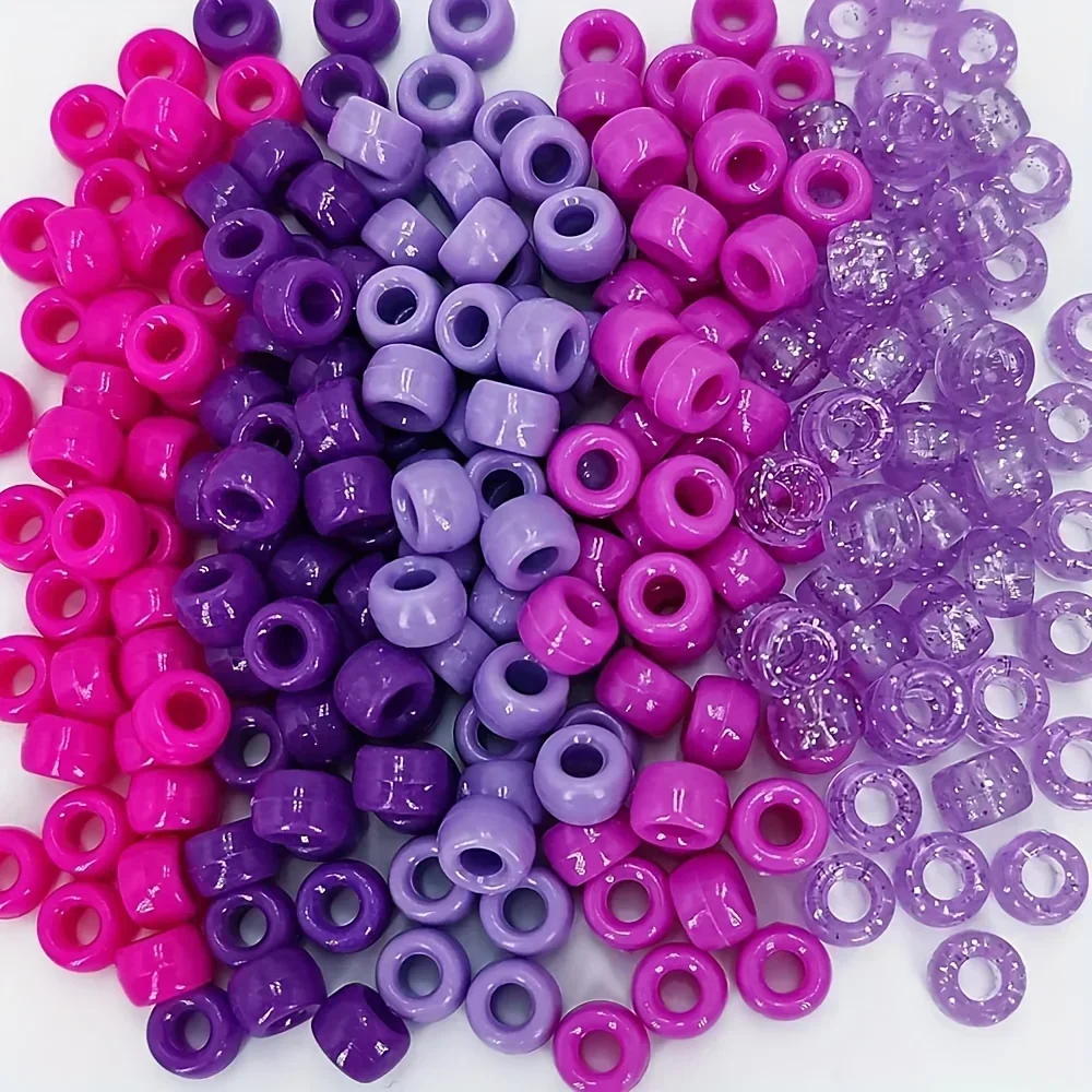 30g około 100 sztuk żywe plastikowe mieszane beczki koraliki kucyk dla majsterkowiczów unikalne bransoletki naszyjniki obrączki kolczyki, akcesoria jubilerskie — zdjęcie 3