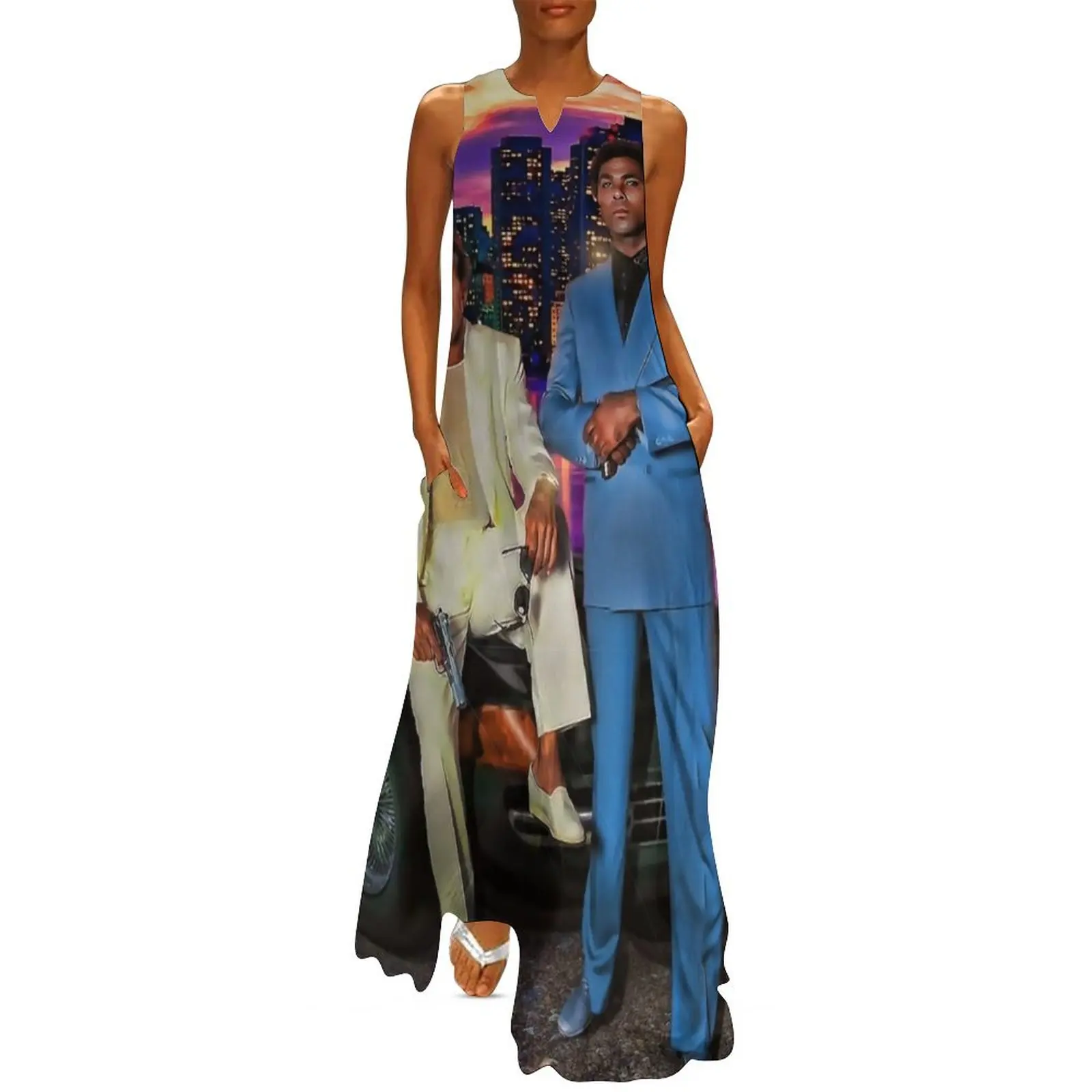 

Miami Vice Long Dress women evening dress summer dress women 2025 Female