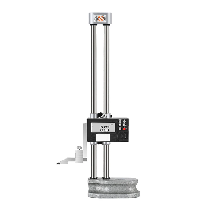 0-500mm/0-600mm High Precision Double Column Digital Height Gauge High Quality  Double Column Shaking Table Height Ruler 0.01mm