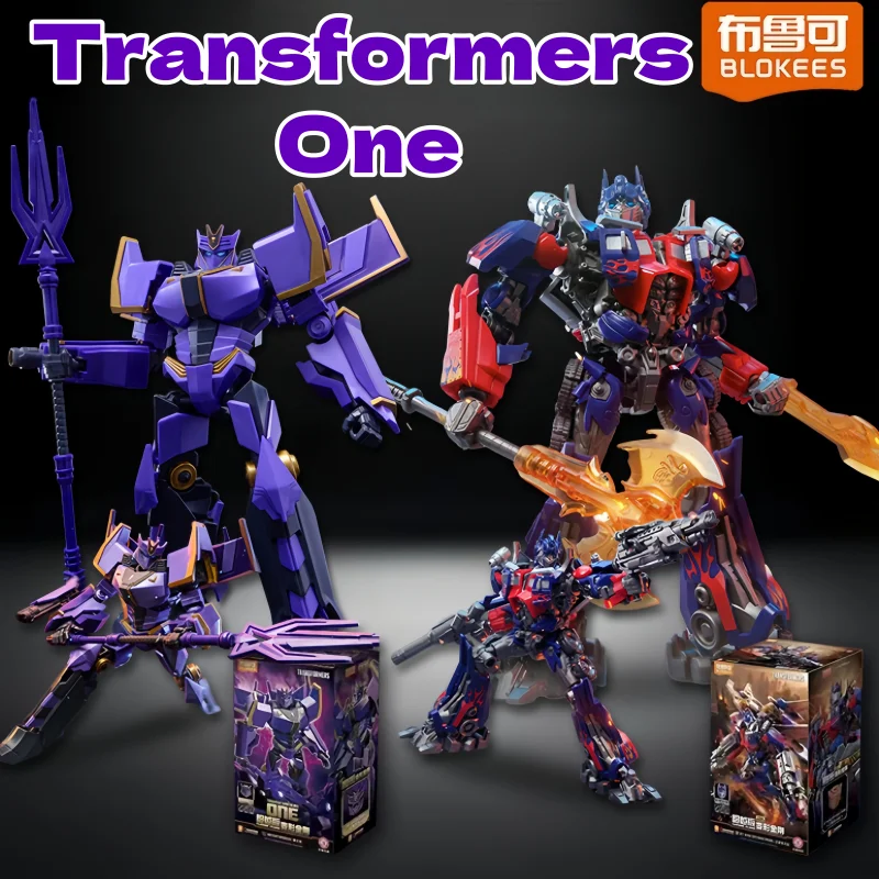 Nieuwe BLOKEES Transformers One Klassieke Klasse Optimus Prime Megatron Antenne Sentinel Prime Gemonteerd Actiefiguren Model Jongens Speelgoed