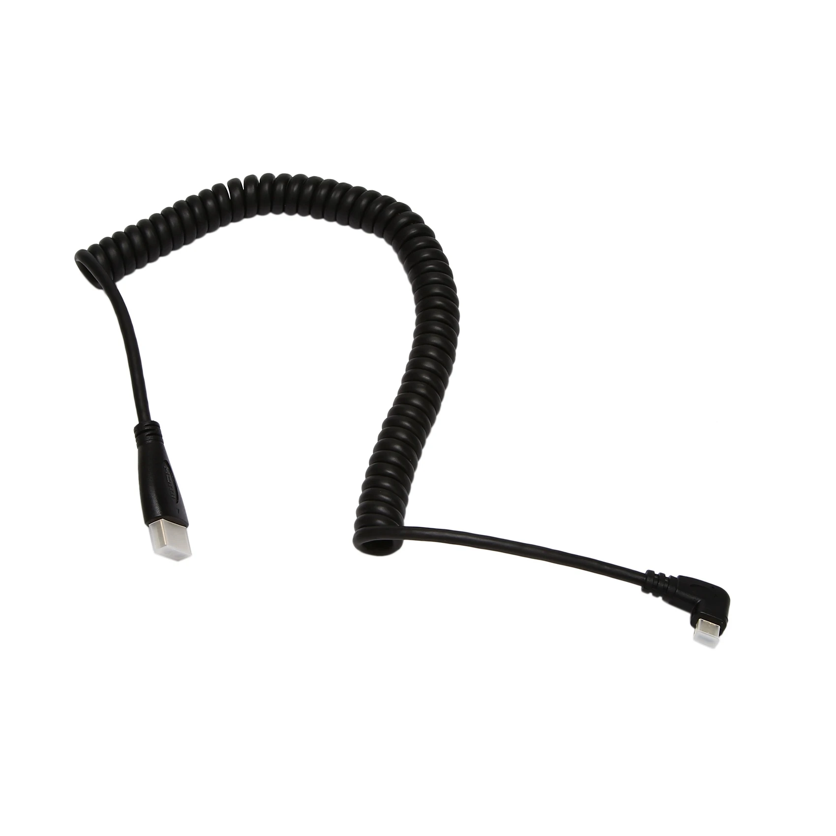 AT29-2X Left-Angled Micro- To Male Cable Stretched Length For Cameras