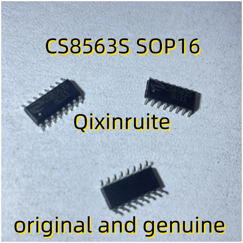 Qixinruite Brand new original CS8563S SOP16 4.5W audio amplifier D-class amplifier chip with headphone driver chip