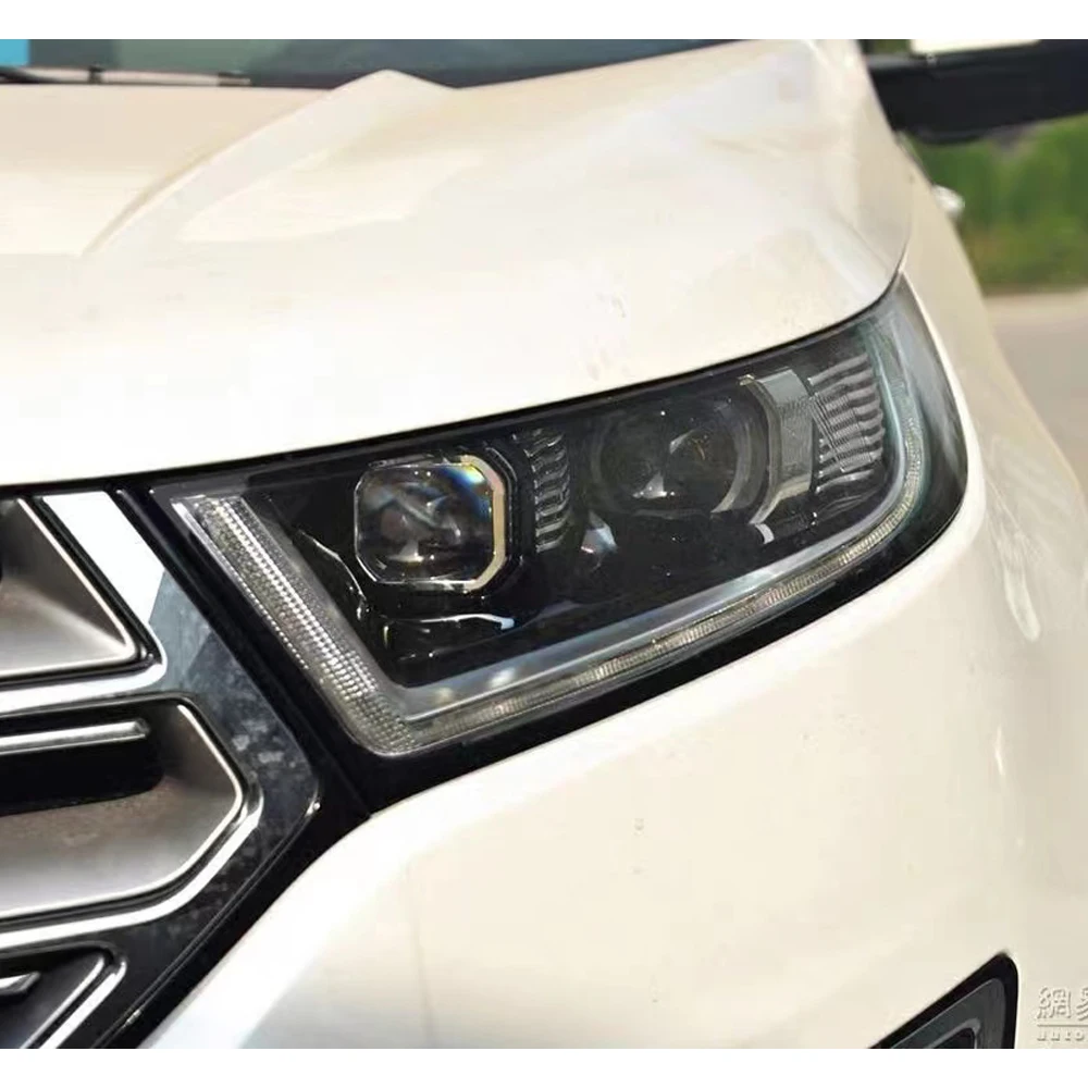 

Для Ford Edge 2015-2019 автомобильная передняя фара, крышка для автомобильных фар, крышка для фар, крышки для стеклянных линз, крышки