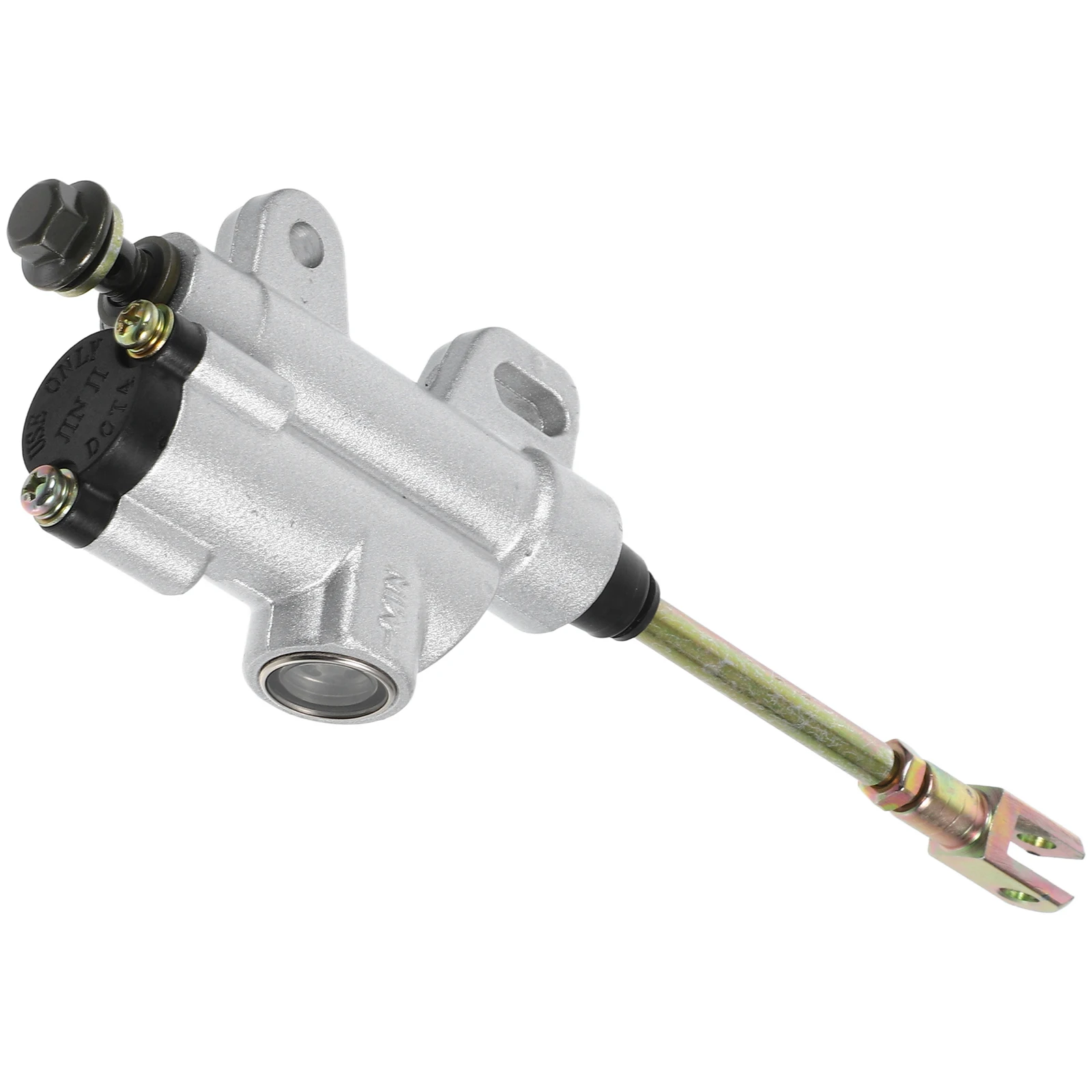 

Hydraulic Brake Pump Cylinder Rear System Easy Installation ATV Motorcycle Sturdy Metal Extended Lever Design