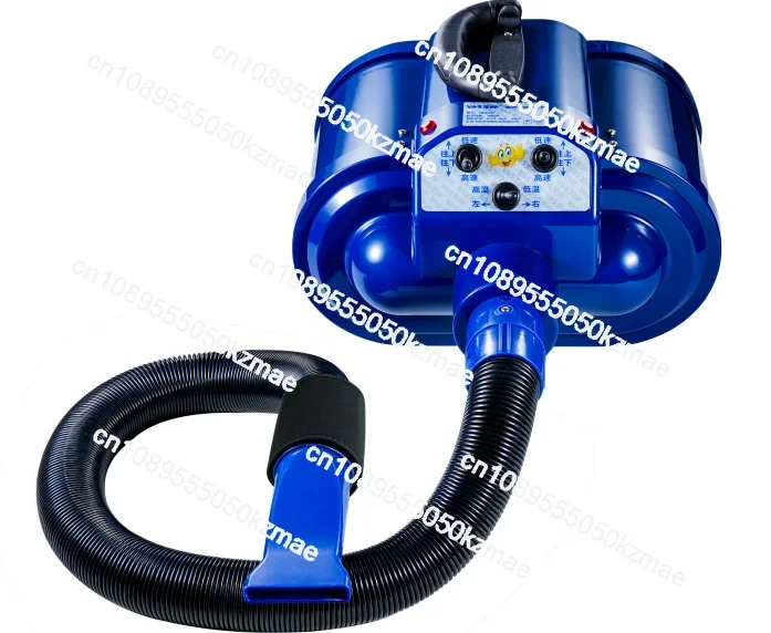 

3400W Double Motor Wall Mount Pet Dryer, Powerful Dog Grooming Blower with 3m Air Hose for Pet Salon