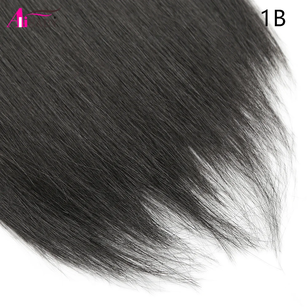 24 32 Zoll gerader Pferdeschwanz mit elastischem Band, synthetische Pferdeschwanzverlängerung, umwickelbarer hitzebeständiger Pferdeschwanz für Frauen – Detail 16