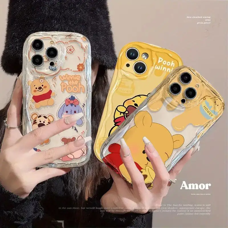 

Disney Winnie the Pooh Case For Redmi Note 13 Pro 5G 12 4G Pro Plus 12S 11S 10S 11 10 8 9 Pro Max 13C 12C 9C A1 cover