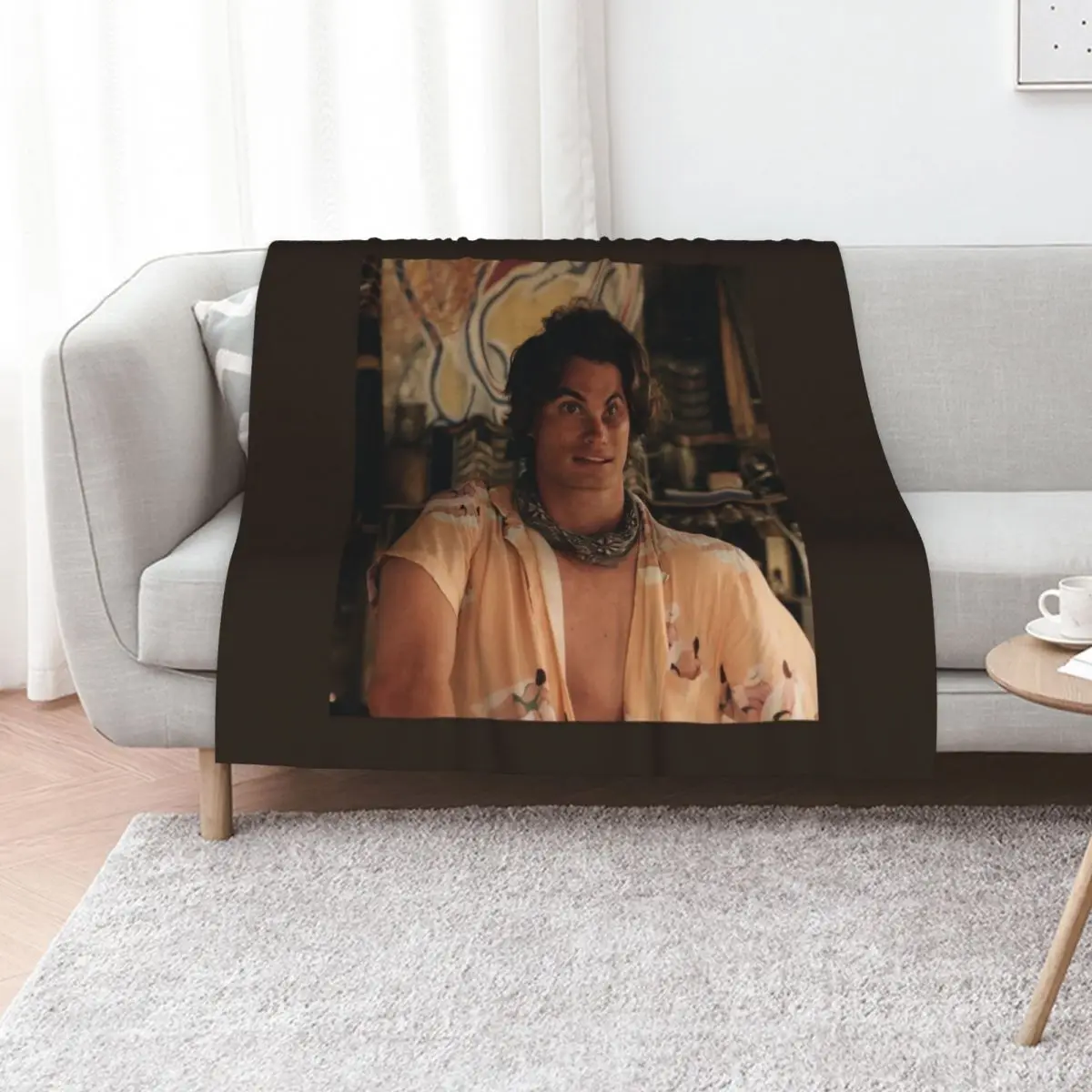 

Chase Stokes Throw Blanket Tourist Picnic Hairys Beach Blankets