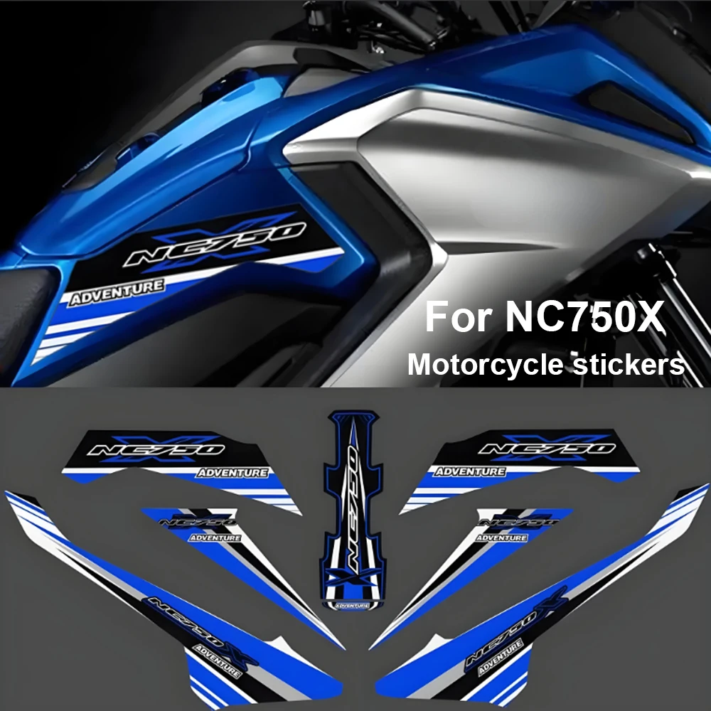 

﻿ New Motorcycle Body Tank pad Rear Seat Side panel fairing stickers protection decals For Honda NC750X NC 750X 750 X