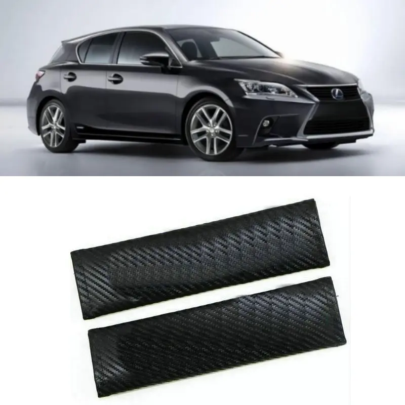 

Carbon Fiber CF style Safety Seat Belt Cover For Lexus ct es gs gx hs is lc lfa ls lx nx rc rx sc ux