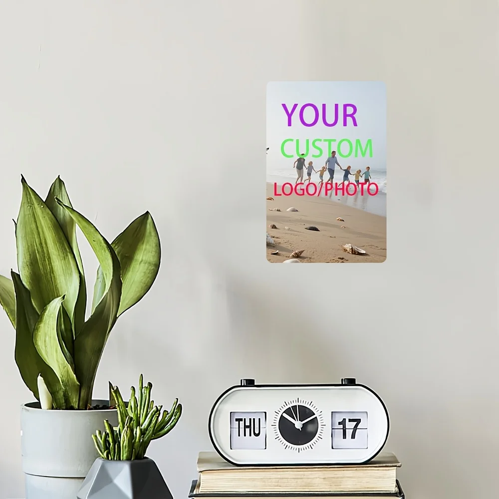 1 stuk op maat gemaakt retro houten bord - kunstdecoratie voor thuis, bar, cafédecoratie, afmeting 30 x 18 cm - upload uw foto's of tekst, geen stroom vereist, eenvoudig muurhangend ontwerp, klassieke stijl |