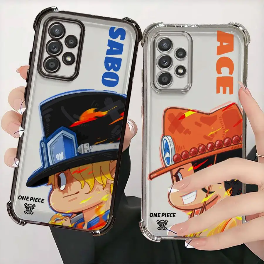 قطعة واحدة من غطاء الهاتف الناعم Ace لهاتف سامسونج جالاكسي A25 A16 A13 A26 A24 A52 A55 A33 A35 A36 A21s A15