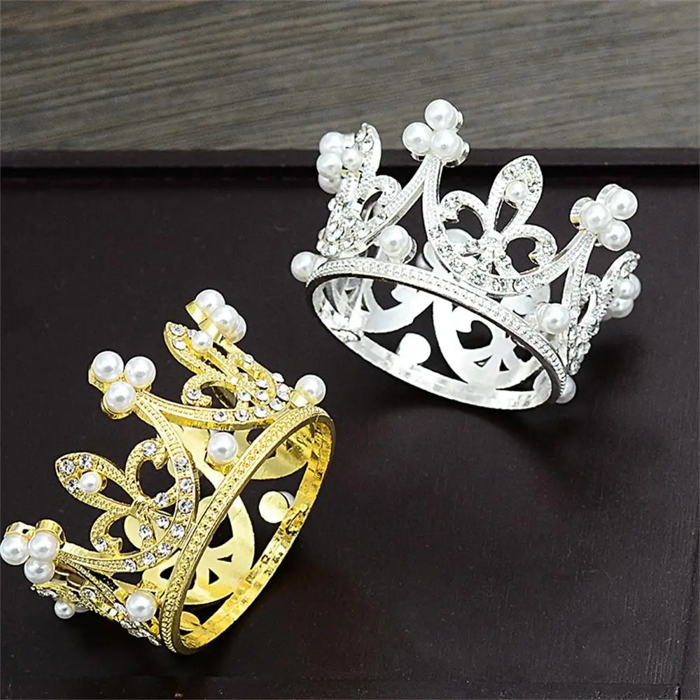 Lovely Pet Hairpin Bright Color Dog Tiara Crown Shiny Cosplay Princess-style Puppy Birthday Hat