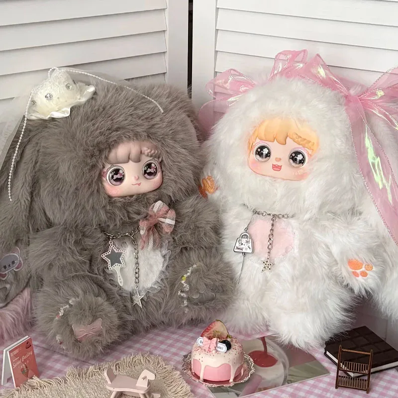 

Sanmi Star Rabbit Dream Series Plush Blind Box 800 Large Eyes Movable Large Dropped Ear Cute Ornament Surprise Mystery Box Gifts