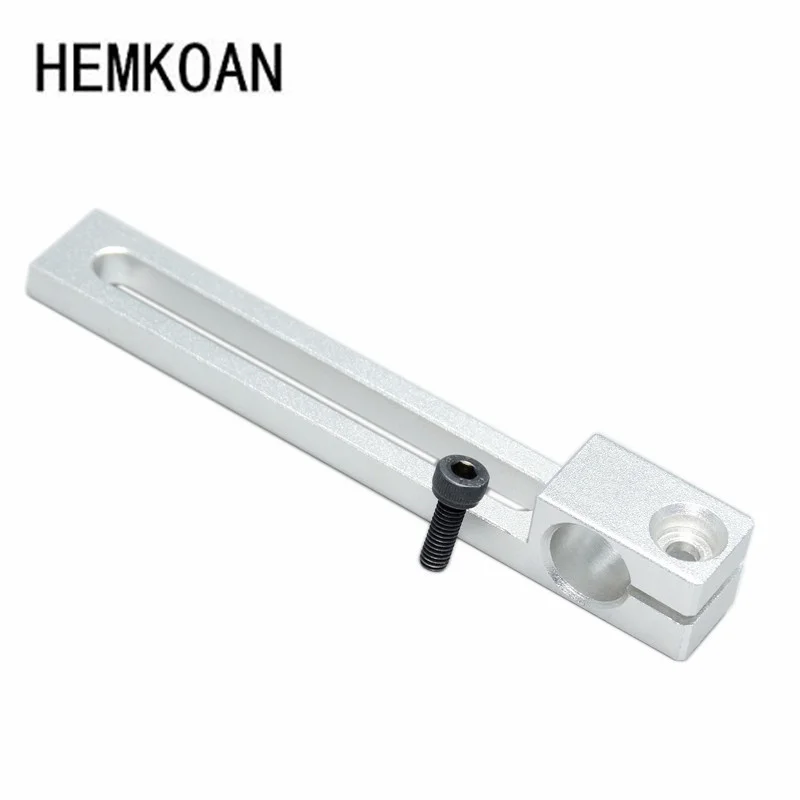 Aluminum alloy sliding guide shaft fixed shaft support bearing seat positioning seat mounting bracket positive hole/side hole