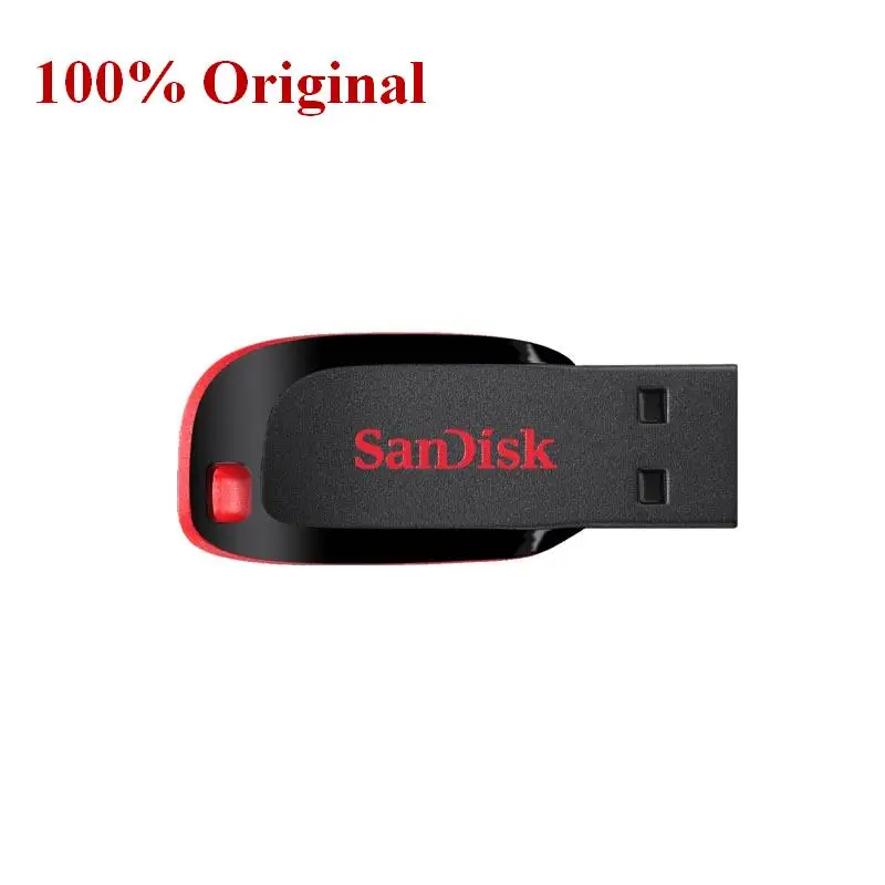 SanDisk محرك أقراص فلاش USB 32 جيجابايت 64 جيجابايت 128 جيجابايت usb 2.0 CZ50 قرص فلاش محرك فلاش usb ميموري usb 16 جيجابايت ذاكرة عصا القلم محرك