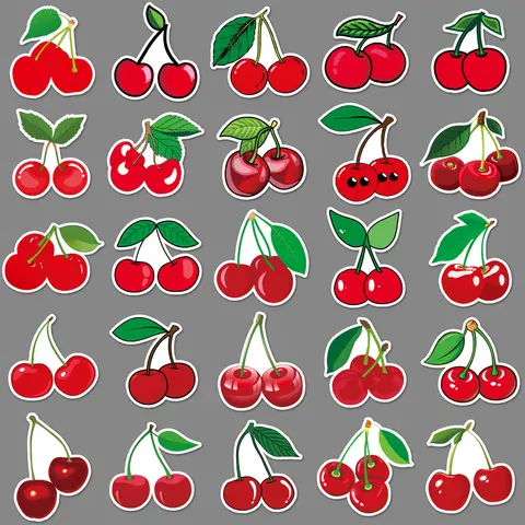10 best sales körsbärsklistermärke - №3