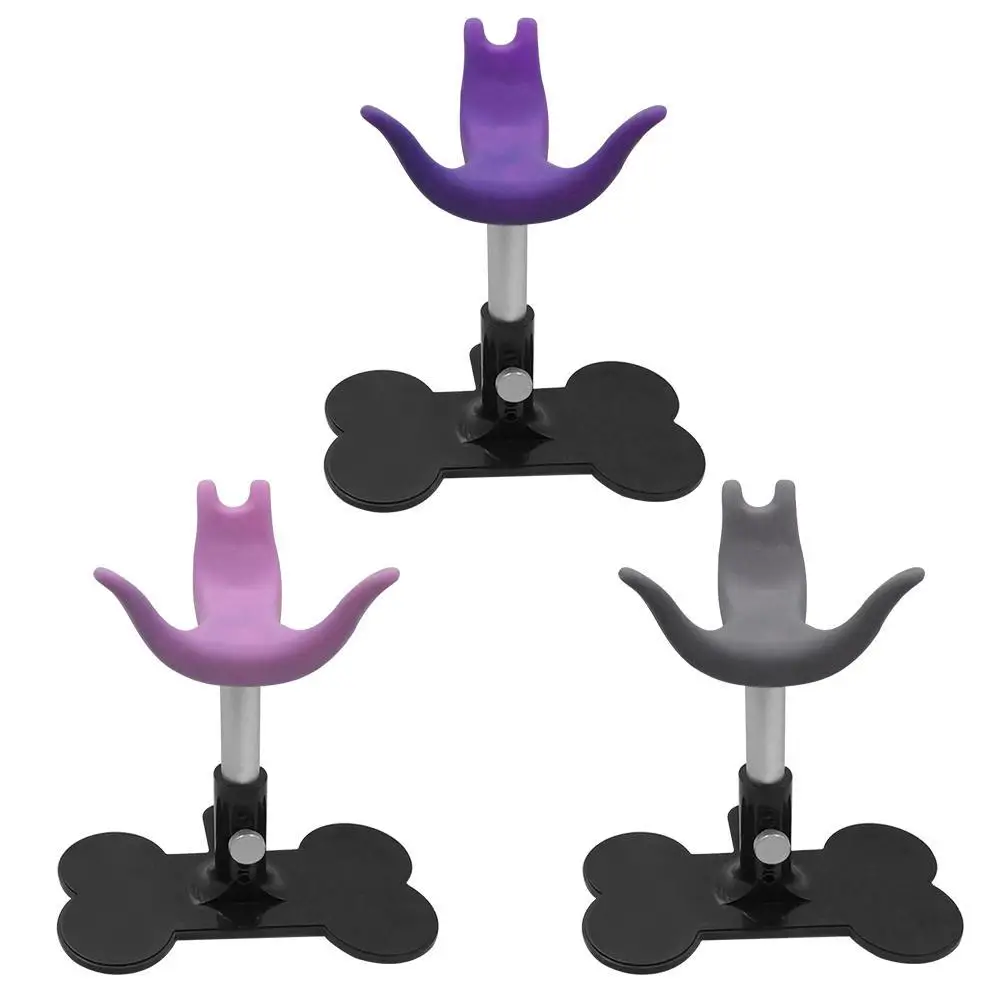 Dog Grooming Stool Auxiliary Standing Support ABS + Silicone Soft Safe And Harmless Adjustable Height Suitable For Small Dogs