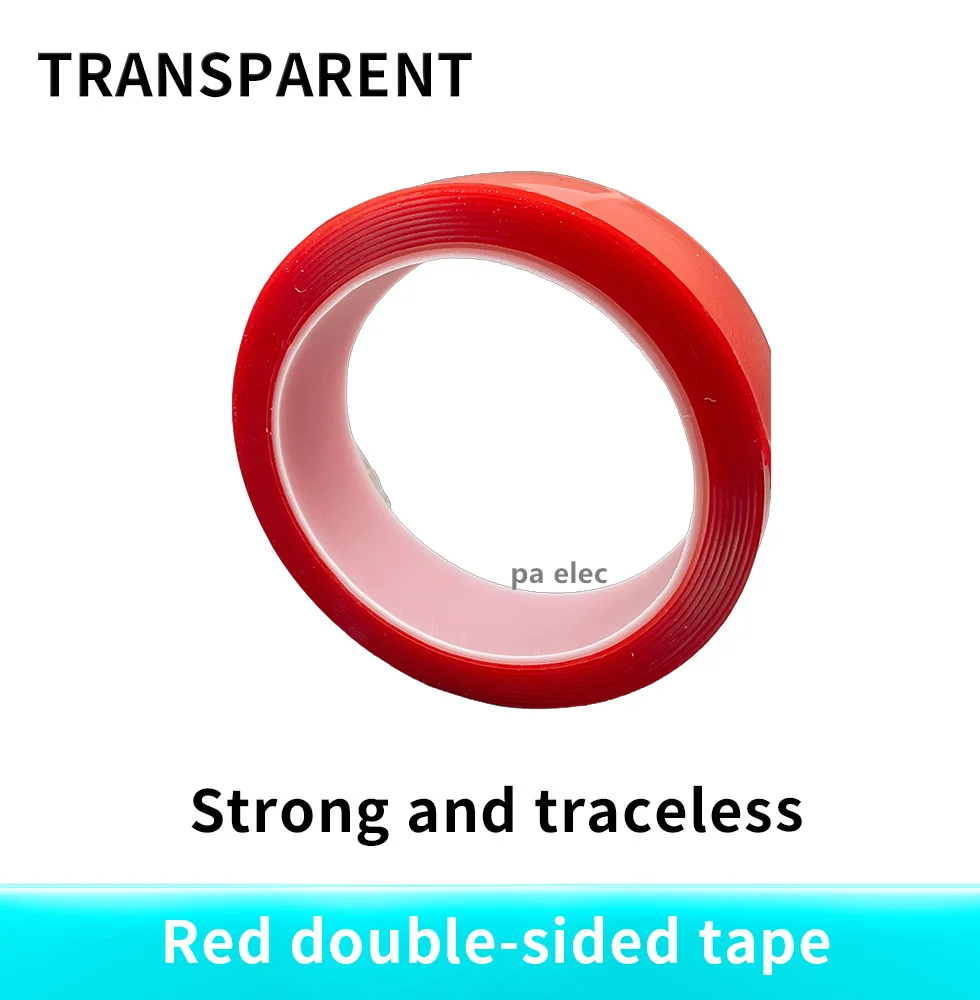 3M 5mm 6mm 8mm 10mm 12mm 15mm Double Sided Adhesive Super Strong Transparent Acrylic Foam Adhesive Tape No Traces Sticker