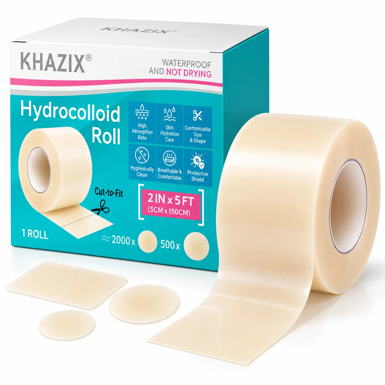 Face Moisturizer - 1 rollo de parches para el