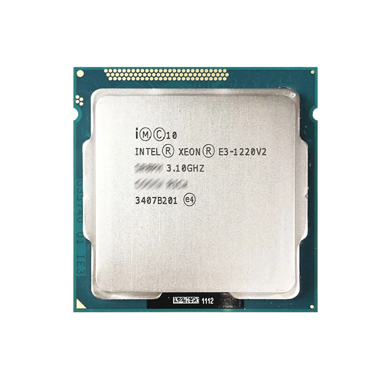 Intel Xeon E3 1220 V2 E3-1220V2 Gebrauchter 3,1 GHz Quad-Core 8M 69W CPU-Prozessor LGA 1155