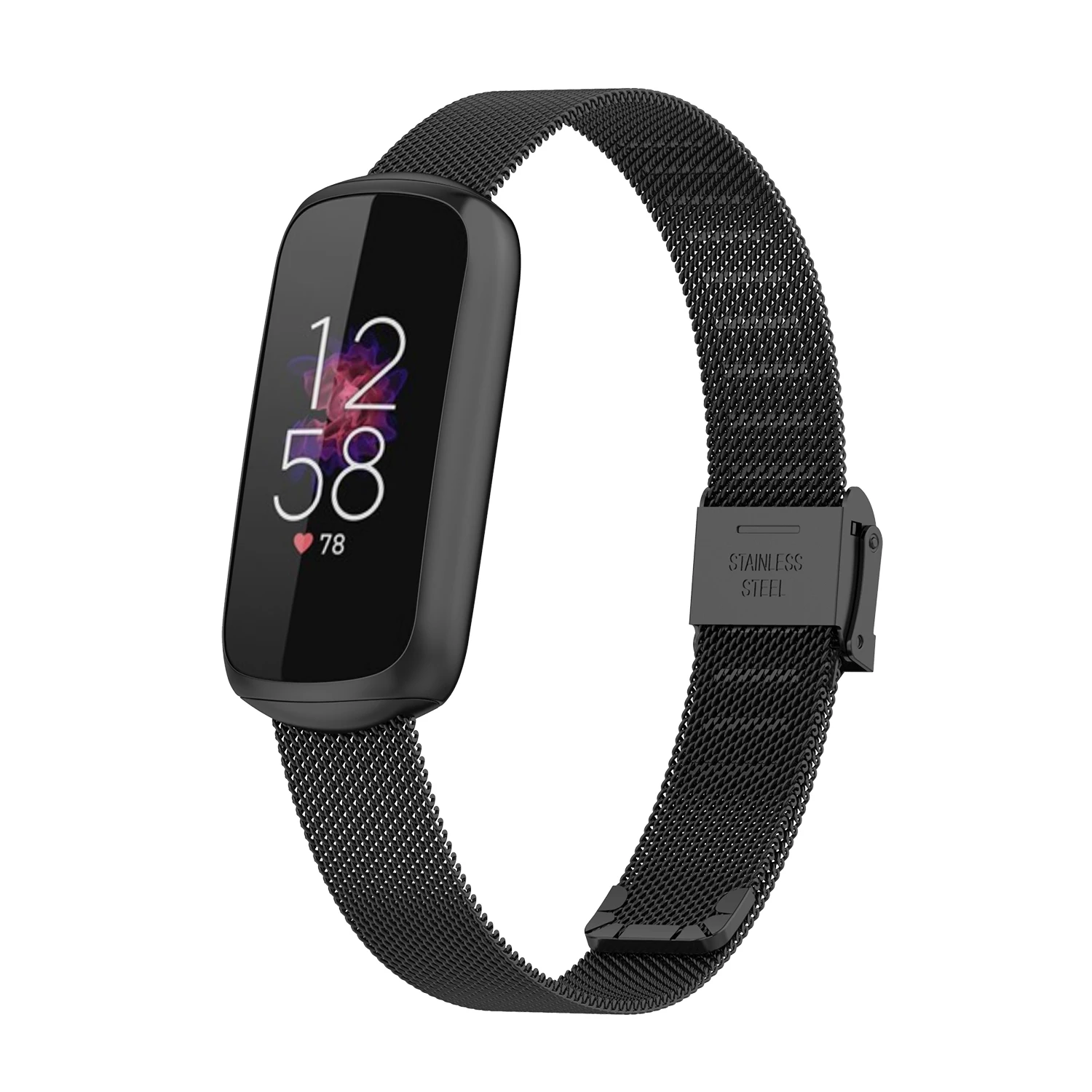 밀라노 시계 스트랩, 핏비트 럭셔리 고품질 손목 밴드, 슬림 디자인, 패션 및 럭셔리 스타일 시계 밴드