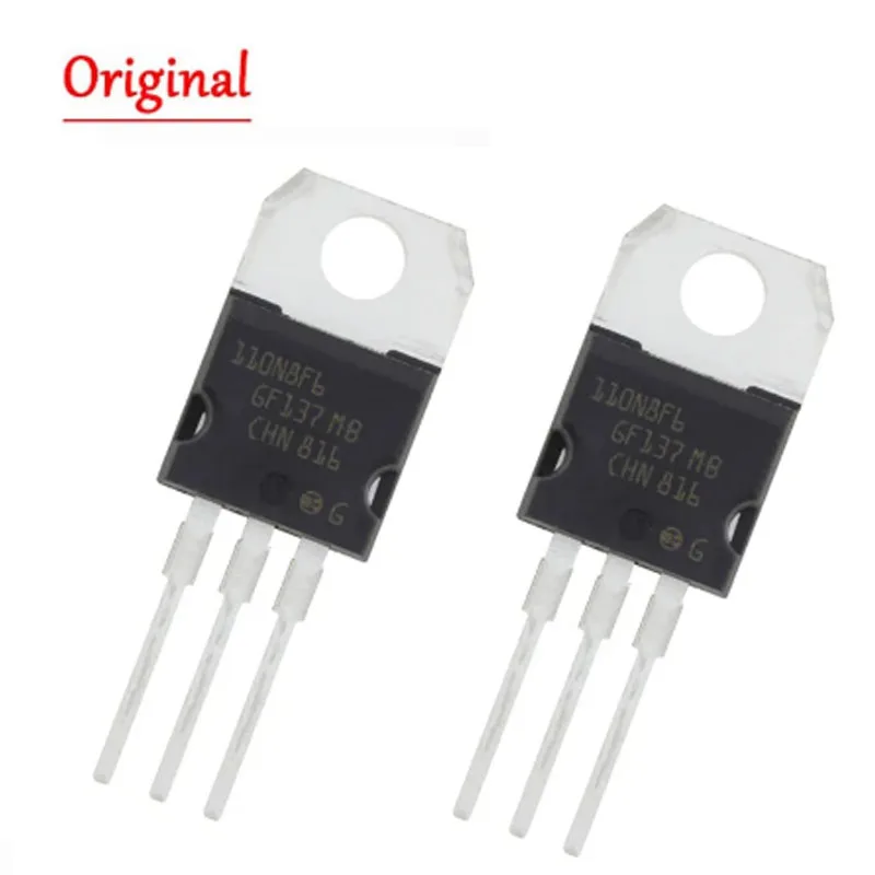10 PZ STP110N8F6 110N8F6 TO-220 NUOVO e Originale IN MAGAZZINO