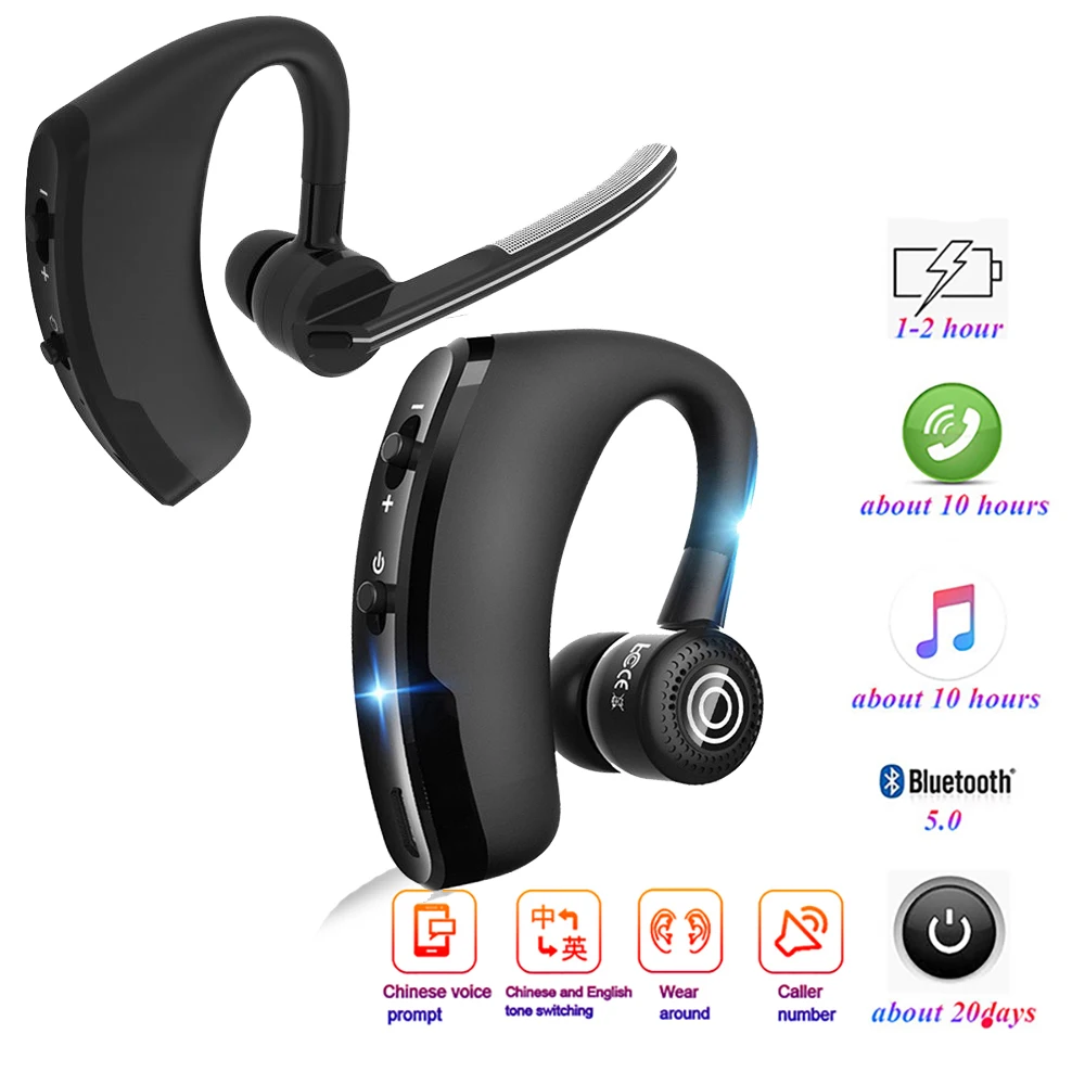 Беспроводные стереонаушники Bluetooth V8 rtSpo с микрофоном и микрофоном