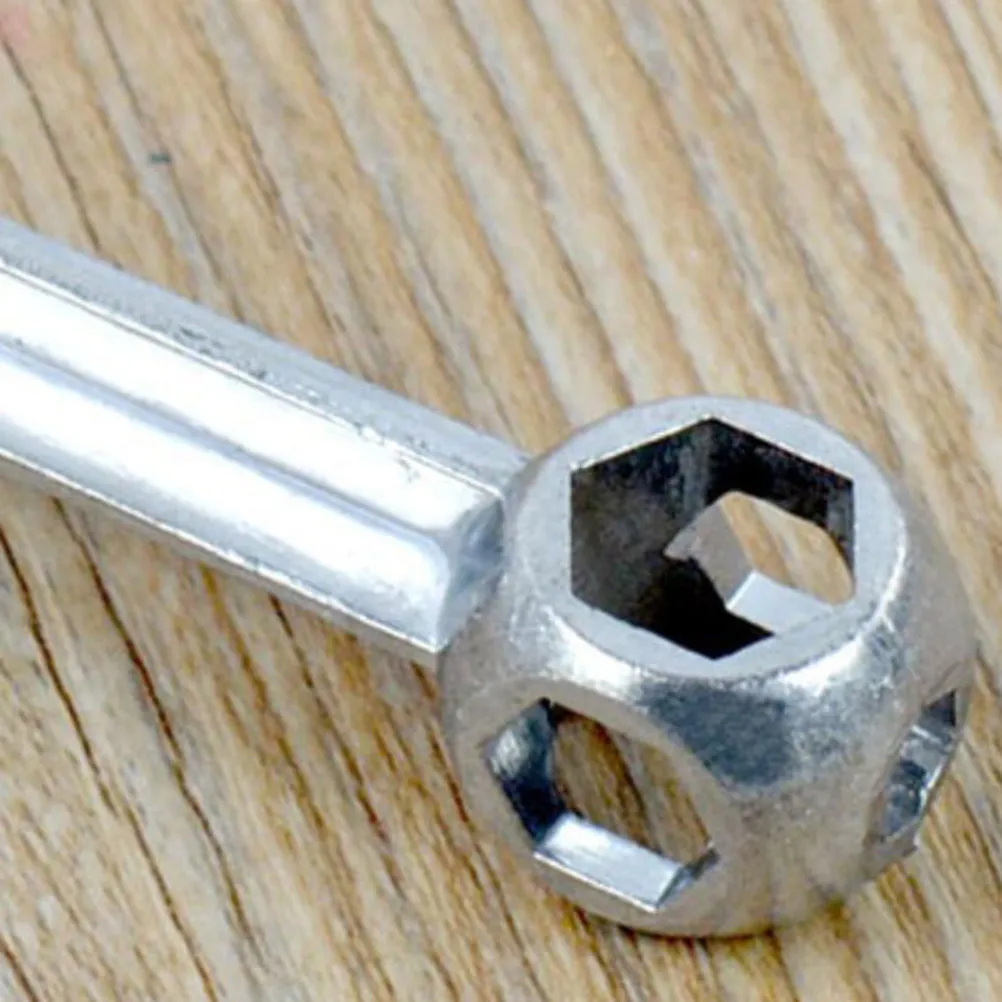 

1 шт. Двусторонний велосипедный ключ из высококачественного материала, инструмент для ремонта и обслуживания велосипедов, удобный гаечный ключ для домашнего и заводского использования