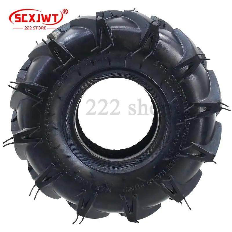 Mini ATV 3.50/3.00-4 بوصة الأنبوب الداخلي للإطار ملحقات الحارث لعربة الحديقة حديقة جرار دوارة الحارث سكوتر الدراجة