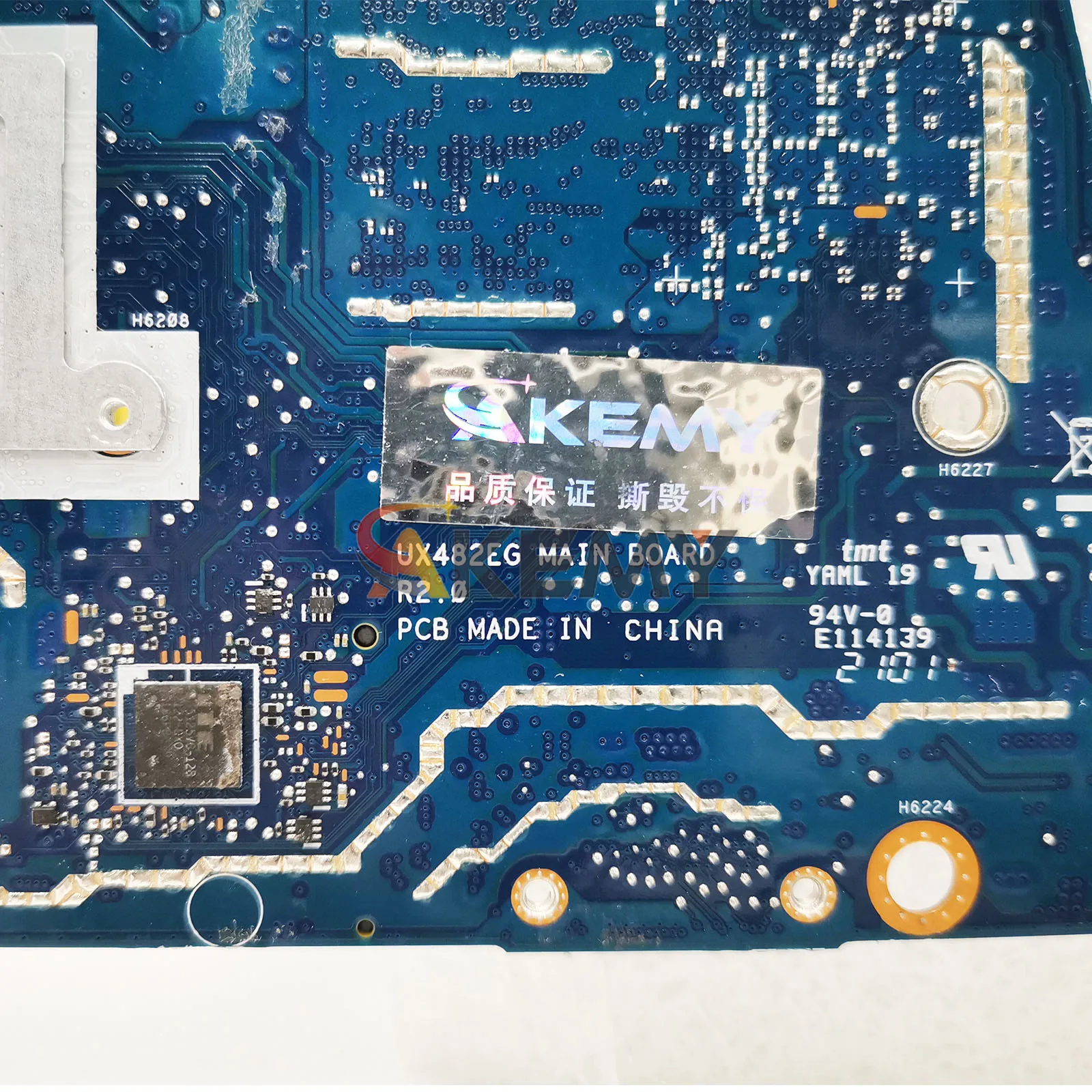 UX482EG اللوحة الأم للكمبيوتر المحمول ASUS ZenBook UX4100E UX482EG BE482E UX482EGR UX482E UX482EAR BX482E اللوحة الرئيسية 11th Gen I3 i5 i7 U