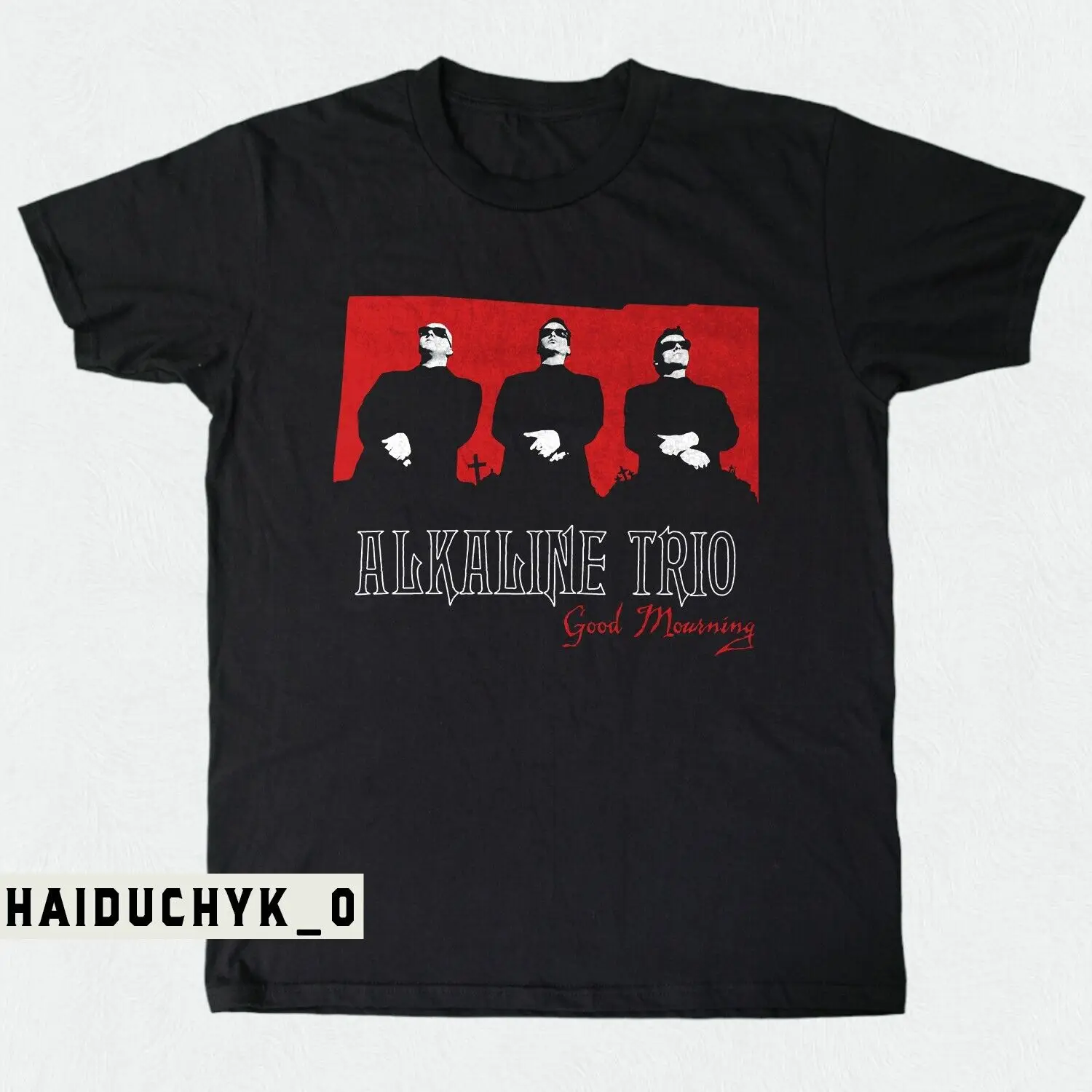 

Alkaline Trio Good Черная футболка унисекс S-5XL