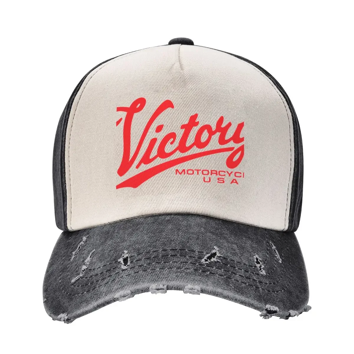 VICTORY MOTORBIKES Baseball Cap Golf Wear Sunscreen Hip Hop Military Tactical Cap For Girls Men's