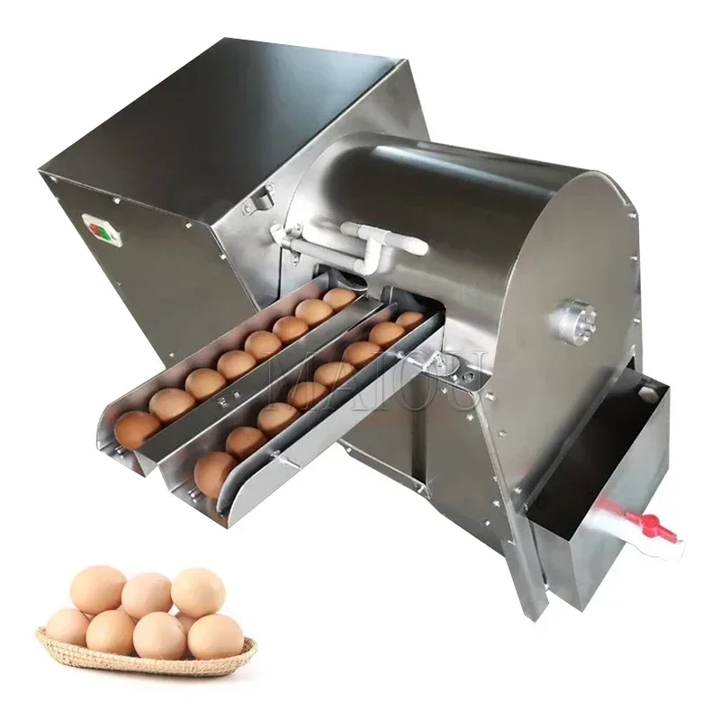 

Electric Stainless Steel Egg Washing Machine Double Row Commercial Grade for Farm Fresh Eggs