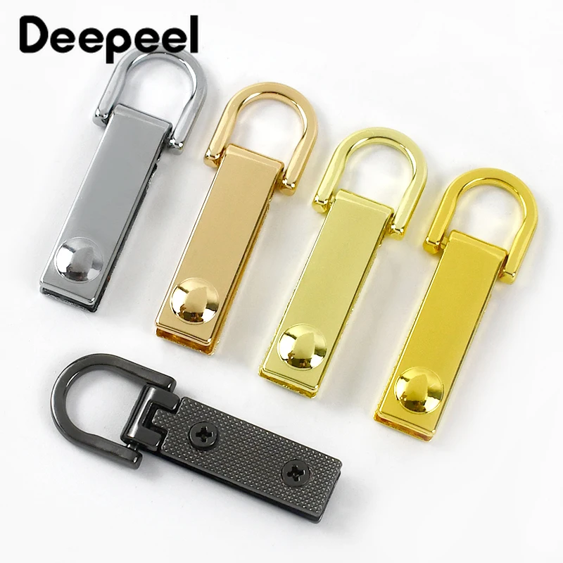 4/10Pcs Deepeel Metal Bags Side Connector Buckles D Ring Hooks Handbag Clip Clasp Bag Strap Leather Crafts Hardware Accessories