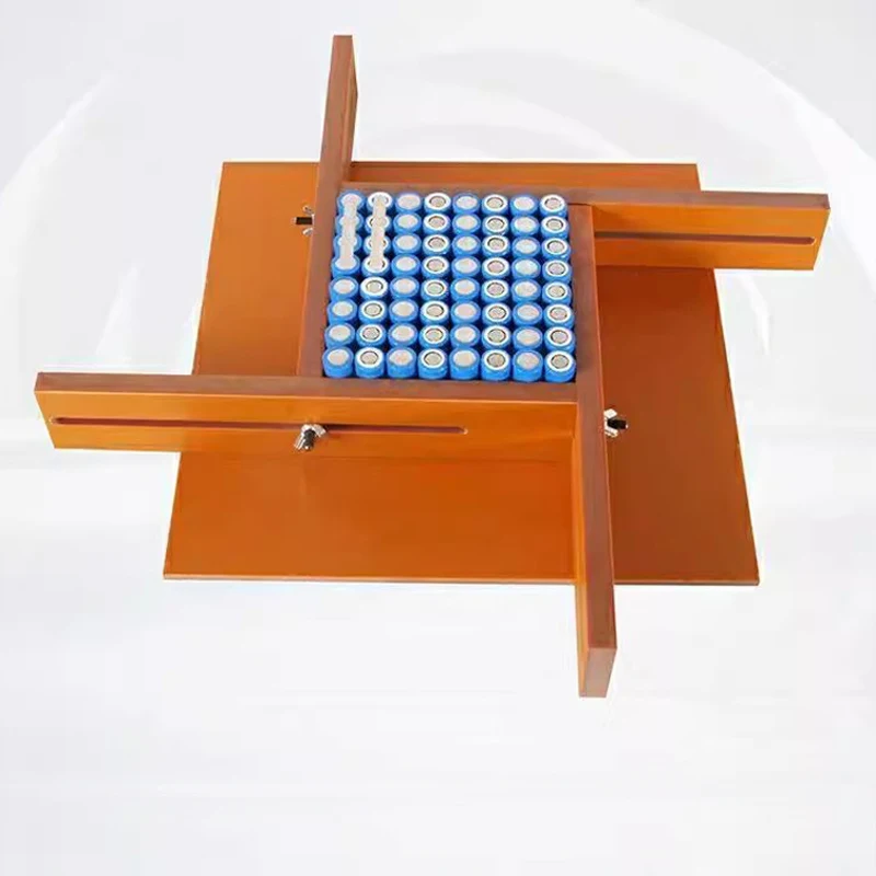 18650 lithium battery fixture adjustable spot welding fixture 21700 32650 battery placement fixture arrangement tool