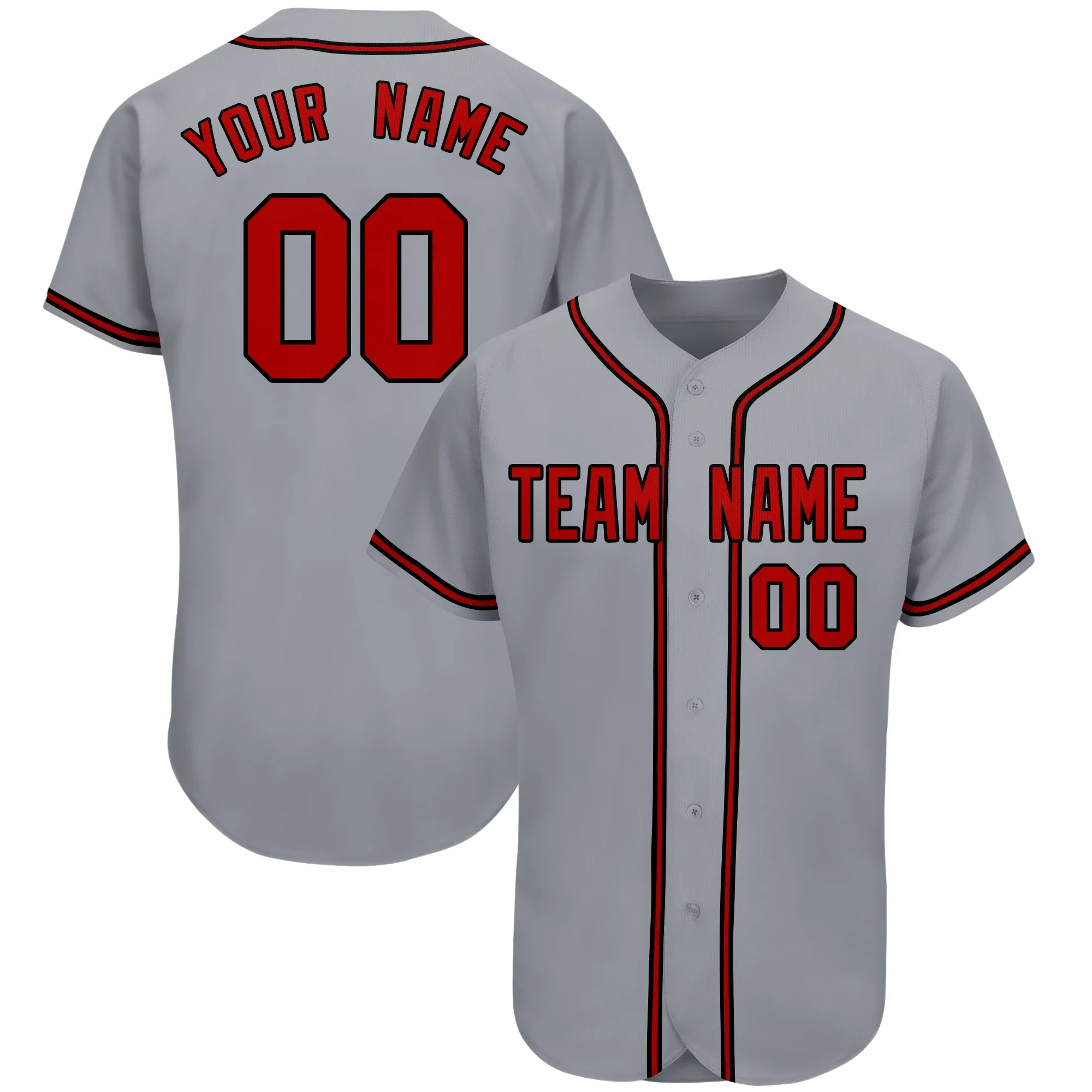 Wholesale Custom Baseball Jersey Sublimation Print College League Baseball Shirt Professional Softball Sports Practice Clothes