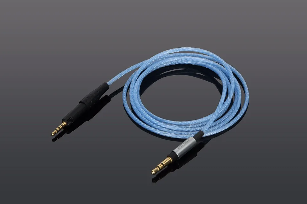 Cable de Audio plateado para auriculares, actualización de repuesto para Audio austriaco, Hi-X15, Hi-X65, X55