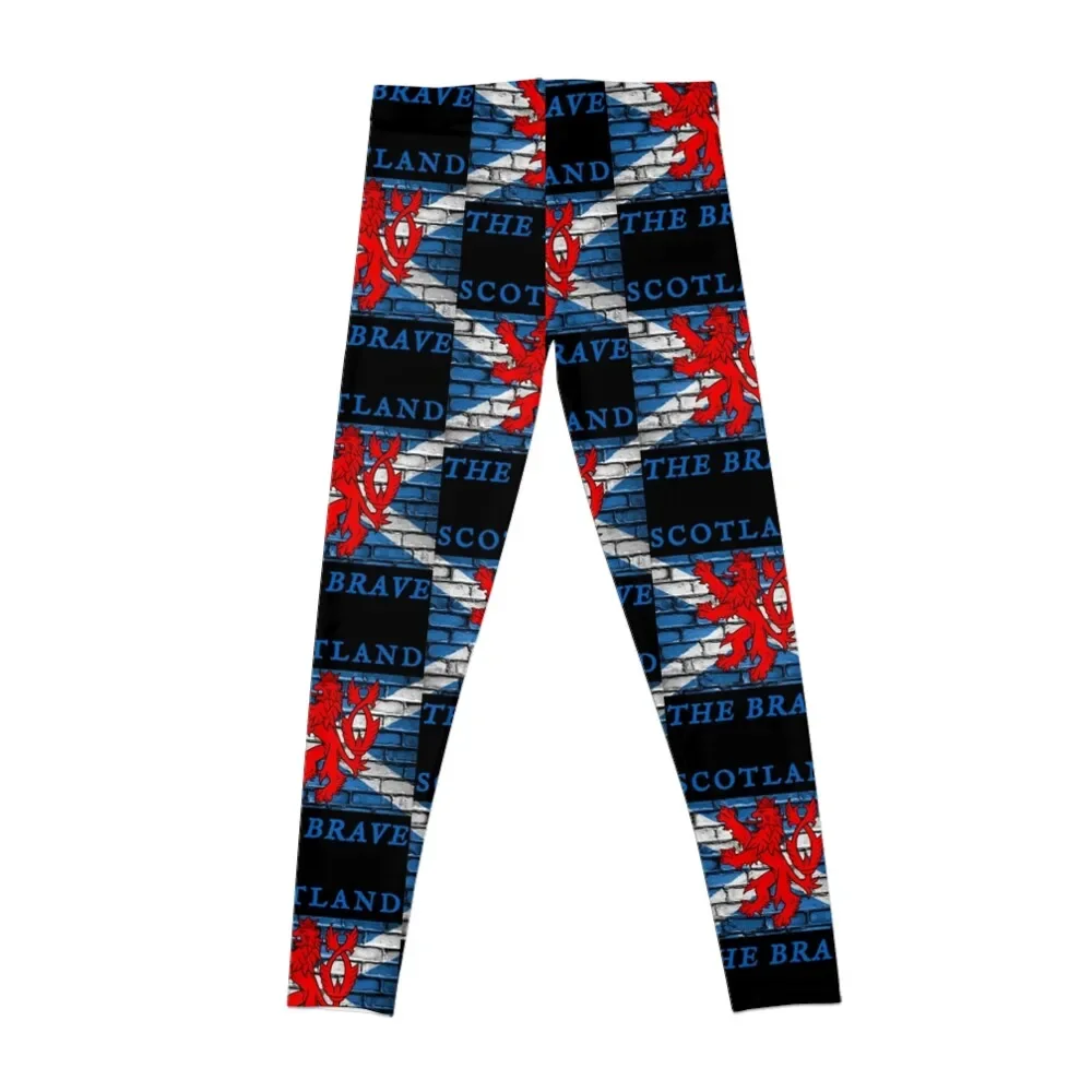 Scotland The Brave Leggings Leginsy push up harem pants Womens Leggings