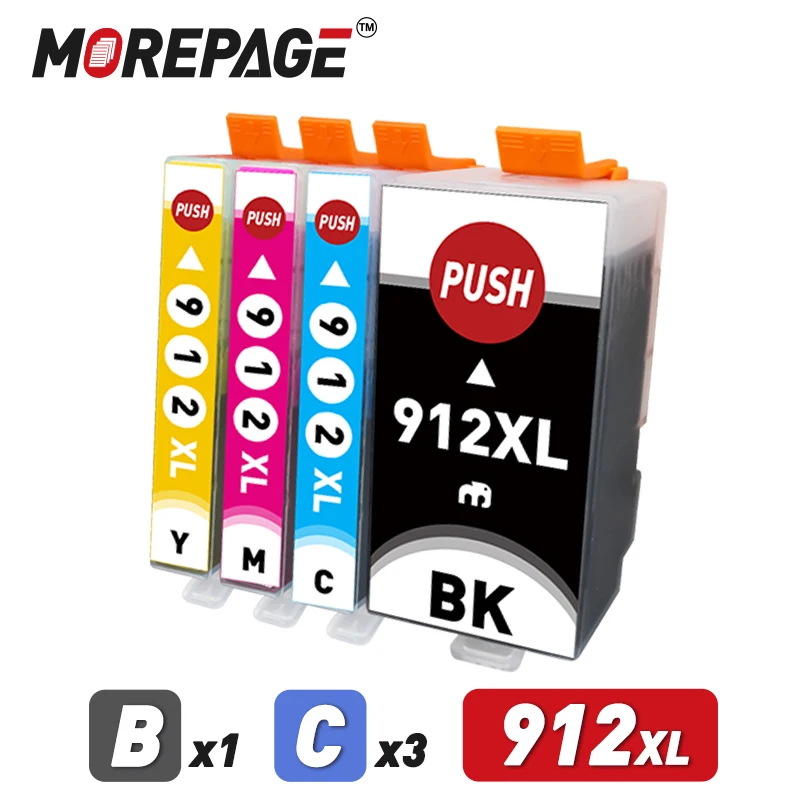 

Картридж 912XL для HP 912 XL HP912, совместимый с принтером HP OfficeJet 8020 8022 8023 8024 8025 8026 8028 8010 8017 8018