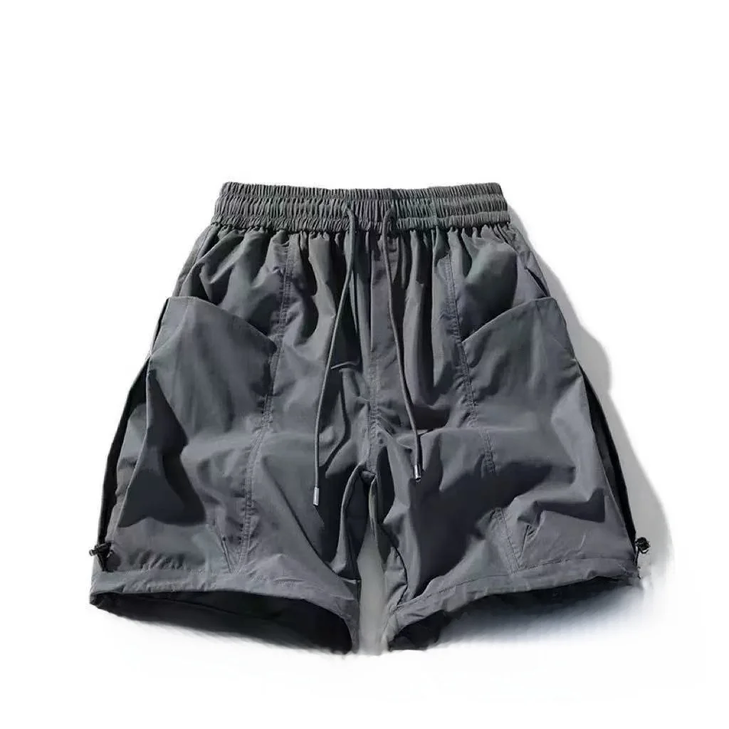 

American Style Casual Workwear Shorts Men's Summer Large Pocket Loose Sports Five-Quarter Outdoor Mountain Climbing Pants