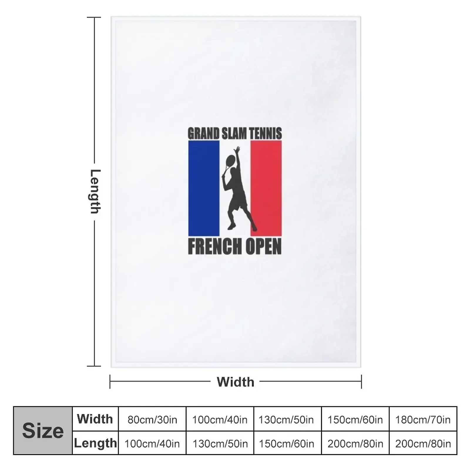 Grand Slam Tennis French Open Throw Blanket Blankets For Bed Flannels Sofa Throw Soft Blankets