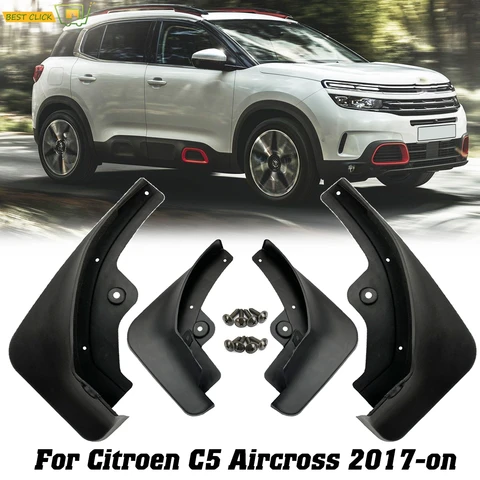 Передние и задние брызговики для Citroen C5 Aircross 2017, 2018, 2019, 2020, брызговики, брызговики OE/OEM номер: 1636054780